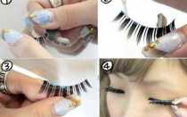 Как правильно приклеивать накладные ресницы в домашних условиях? Пошаговая инструкция