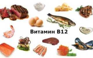 Находим витамин В12 в продуктах питания