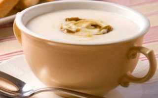 Суп пюре картофельный с курицей и другие диетические блюда при болезнях ЖКТ