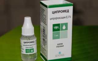 Глазные капли Ципромед: антибактериальное средство которое отлично помогает при кератитах и конъюнктивитах