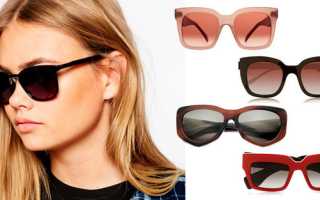 Как подобрать качественные солнцезащитные очки? Секреты правильного подбора по форме лица