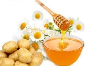 Картофель и мед	