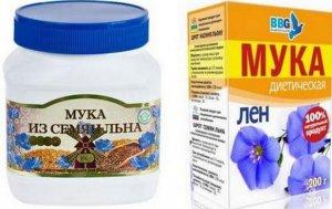 варианты применения муки из льна