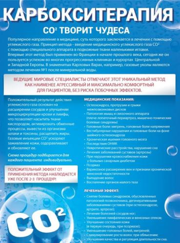 Карбокситерапия – газовые уколы
