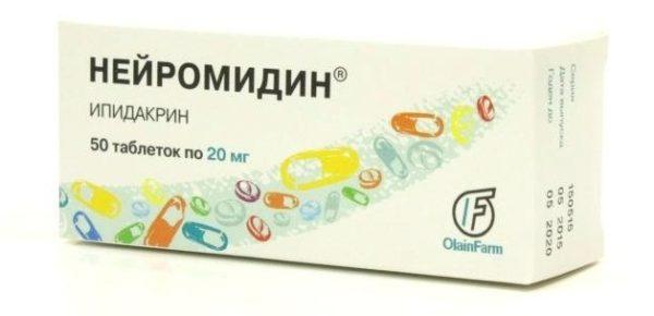Таблетки "Нейромидин"